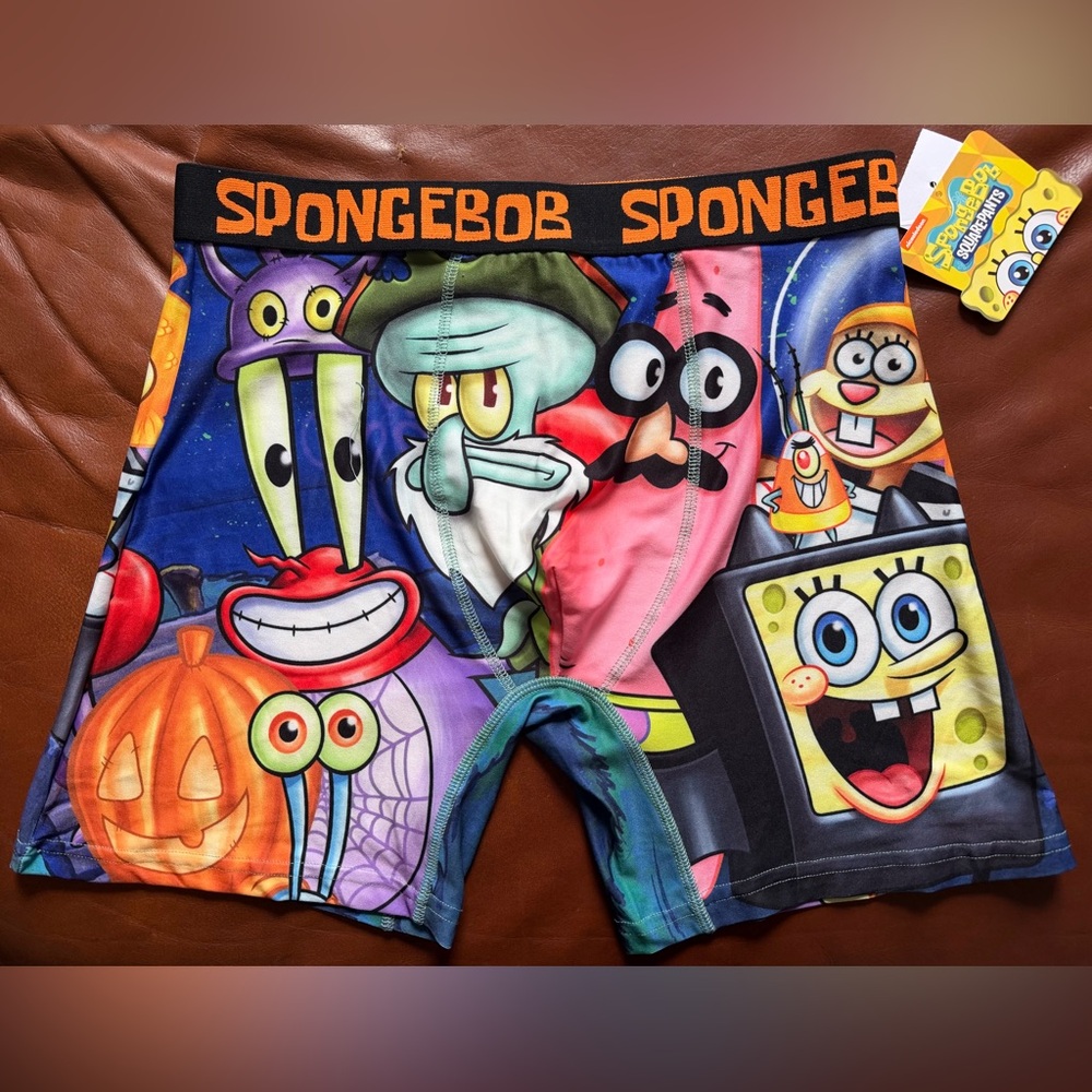 Men’s, SpongeBob SquarePants, 🎃 Boxer Briefs, BNWT! 😻🎃💛💙💖🧡